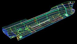 Formation of a surface of a vessel