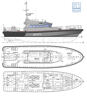 Patrol boat 24m