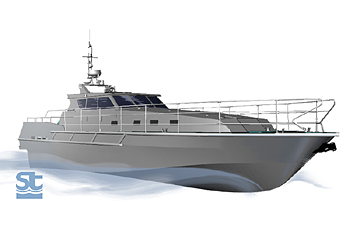 Patrol boat 18m. SeaTech ltd