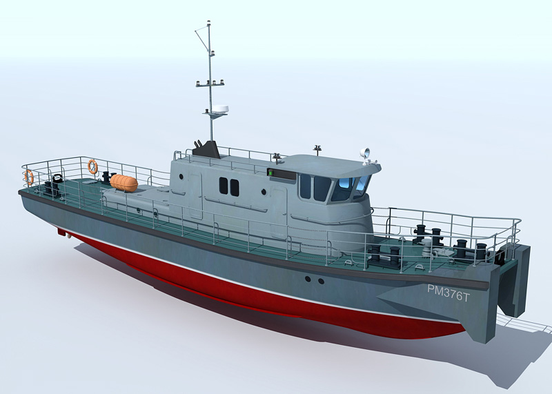 Push tug boat. SeaTech ltd