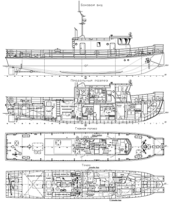 Push tug boat ST376