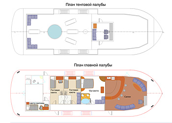 Плавучая дача. Эскизное предложение. Судостроительная компания Си Тех.