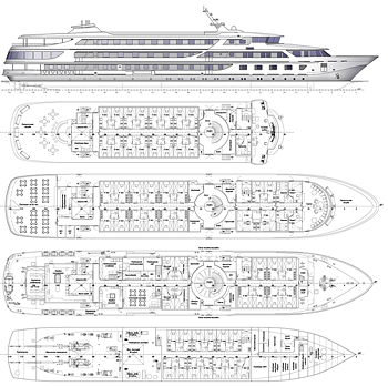 Cruise vessel Krasnoyarsk