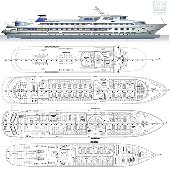 Cruise vessel Krasnoyarsk-2