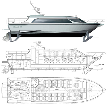 Hydrofoil ALFA-24