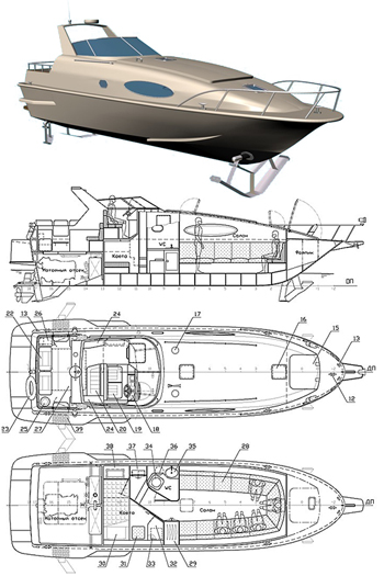 Hydrofoils FALCON-M