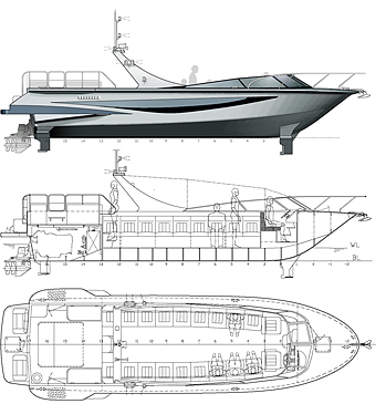 Hydrofoil KASATKA