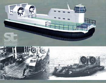 Hovercraft Sibir'-M