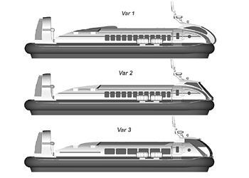 Passenger Hovercraft AMUR. SeaTech ltd