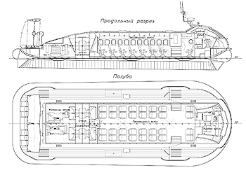 Passenger Hovercraft AMUR. SeaTech ltd