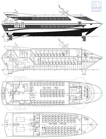 Судно на подводных крыльях "Восток-160"