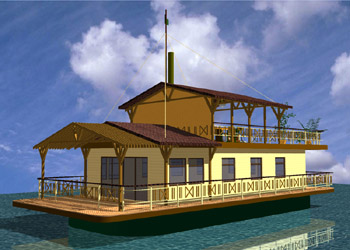 Floating house