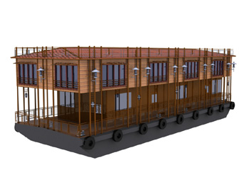 Floating hotel
