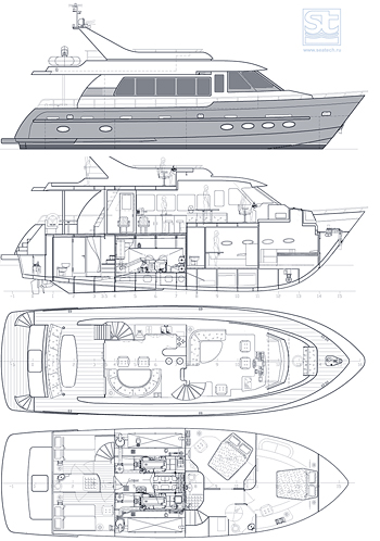 Motor yacht ATLAS-17M