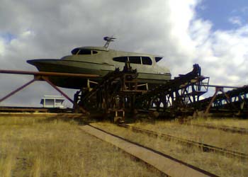 Яхта "Бумер" - фото с испытаний