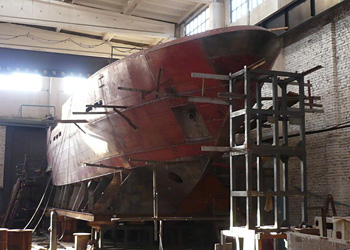 Моторная яхта "Дон-20" - фото с завода