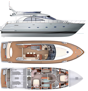 Motor yacht LOTUS-19. SeaTech ltd