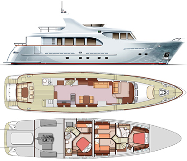 Motor yacht AELITA