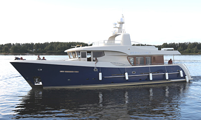 Motor yacht PETROPAVLOVSK